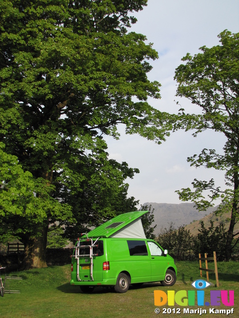 SX22180 Campervan at Langdale Campsite, Lake District